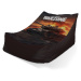 Sablio Sedací vak Lounge Call of Duty Warzone - tank - 80 x 95 x 50 cm