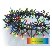 LED vánoční řetěz – ježek, 7,2 m, venkovní i vnitřní, multicolor, programy