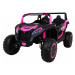 Tomido Elektrické autíčko Buggy UTV Strong 24 V-MAX růžové 12976