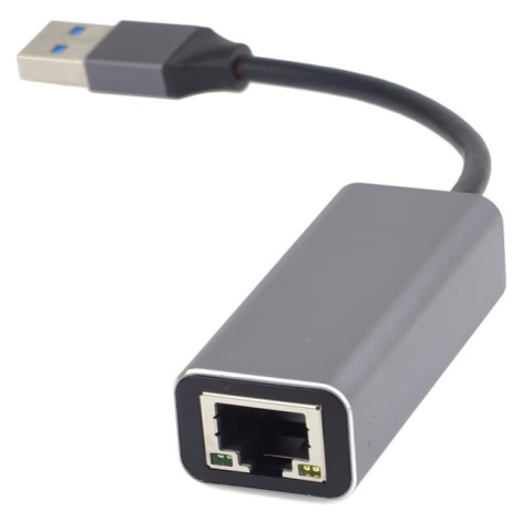 PremiumCord adaptér USB3.0 -> LAN RJ45 ETHERNET 10/100/1000 MBIT Aluminium