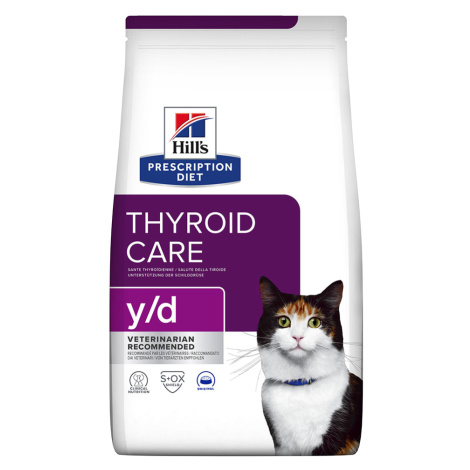 Hill's Prescription Diet y/d Thyroid Care - 3 x 3 kg Hills