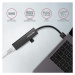 AXAGON HMAGL3A USB 3.2 Gen 1 hub porty 3x USBA + Gigabit Ethernet kovový kabel USBA 20cm