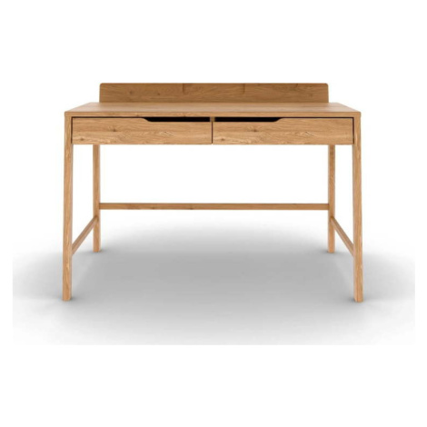 Pracovní stůl z dubového dřeva 65x120 cm Twig – The Beds