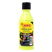 Temperová barva JOVI PREMIUM 250 ml, neonová - Žlutá