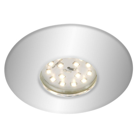 BRILONER LED vestavné svítidlo, pr. 9,3 cm, 5 W, chrom IP65 BRI 7227-018