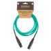 Cascha Standard Line Mic Cable Green 2m