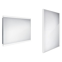 Zrcadlo bez vypínače Nimco 70x100 cm hliník ZP 12004