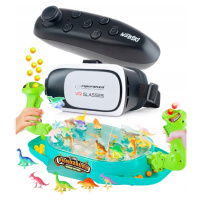 dárek Pod Stromeček Brýle Vr Brýle 3D 360+GAMEPAD+DOVEDNOSTNÍ Hra Dino