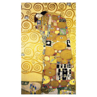 Obraz - reprodukce 50x80 cm Fulfilment, Gustav Klimt – Fedkolor