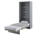 Sklápěcí postel BED CONCEPT 3 šedá, 90x200 cm