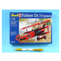 Plastic modelky letadlo 04116 - 'Fokker DR. 1 Triplane (1:72)