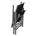Garthen 1486 Skládací zahradní židle - černá