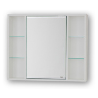 Olsen spa Horní závěsná zrcadlová skříňka SÉVIS - 70 x 58,5 x 14 cm