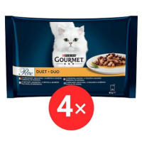 Gourmet Perle Duo multipack masový výběr 4 × 85 g 4 ks