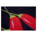 Hanse Home Collection koberce Běhoun Cook & Clean 105727 Black Red - 50x150 cm