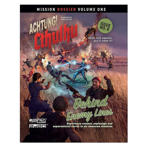 Achtung! Cthulhu 2d20: Mission Dossier 1 - Behind Enemy Lines Modiphius Entertainment