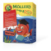 Mollers Omega 3 Želé rybičky malinová příchuť 45 ks
