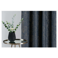 Tmavě modro-šedý závěs 135x280 cm Wayland – Mendola Fabrics