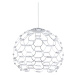 URBAN by Sforzin Chromované LED závěsné světlo Lamoi 60 cm