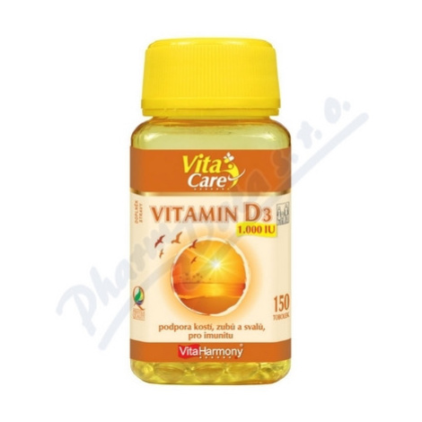 VitaHarmony Vitamin D3 1000IU tob.150