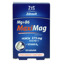 Zdrovit MaxiMag Hořčík 375 mg + B6 50 tobolek