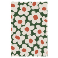 Ilustrace Cute Beige Flower Pattern, Treechild, 26.7 × 40 cm