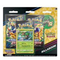 Crown Zenith: Rillaboom Pin Collection 3-Pack Blister (English; NM)