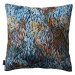 Dekoria Kinga - potah na polštář jednoduchý, modro-oranžová, 43 x 43 cm, Intenso Premium, 144-37