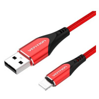 Vention Lightning MFi to USB 2.0 Braided Cable (C89) 2m Red Aluminum Alloy Type