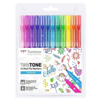 Tombow Sada oboustranných fixů TwinTone - Rainbow KALIA paper, s.r.o.