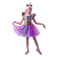 MADE - Karnevalový kostým - jednorožec, 120 - 130 cm