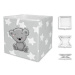 Butter Kings grey teddy, 32 × 32 cm