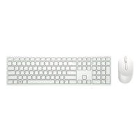 Dell Pro KM5221W bílá - UK (QWERTY)