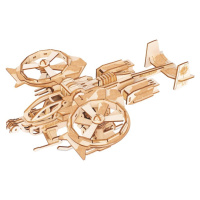 Woodcraft construction kit Dřevěné 3D puzzle RDA bitevní vrtulník