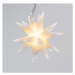 90843 Nexos Dekorativní LED řetěz - hvězda - 10 LED, teple bílá MINI