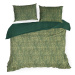 Povlečení METALIC 100% saténová bavlna, zelená, 1x 220x200 cm, 2x povlak 70x80 cm francouzské po