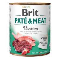 Konzerva BRIT Paté & Meat Venison 800 g