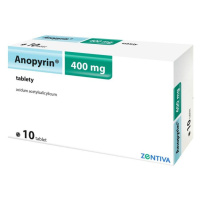 ANOPYRIN 400MG TBL NOB 10