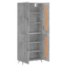 vidaXL Skříň highboard betonově šedá 69,5x34x180 cm kompozitní dřevo