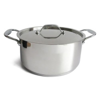 Nerezový kastrol s poklicí KITCHISIMO chef ø20cm 2,8l