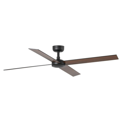 FARO Barcelona FARO 34356WT - Stropní látor RUDDER L hnědá/černá pr. 132 cm WT + DO