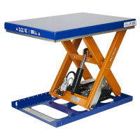 Edmolift Kompaktní zvedací stůl, nosnost 500 kg, plošina d x š 900 x 700 mm, užitečný zdvih 600 