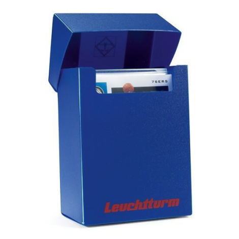 LEUCHTTURM Box pro sběratelské karty/TGC- SPORT Modrá