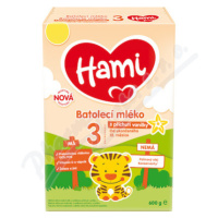 Hami 3 batolecí mléko s příchutí vanilky 600g