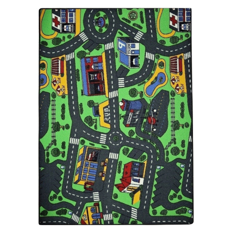 Vopi koberce Dětský kusový koberec City life - 400x500 cm