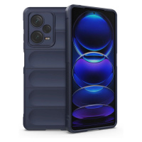 Pouzdro Magic Shield pro Xiaomi Redmi Note 12 Pro+ flexibilní pancéřové pouzdro modré barvy