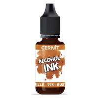 Alkoholový inkoust CERNIT 20 ml - rezavě hnědý