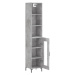 vidaXL Skříň highboard betonově šedá 34,5x34x180 cm kompozitní dřevo