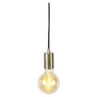 Moderní závěsná lampa zlatá - Facil 1
