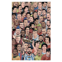 Plakát, Obraz - Legends - Football Greatest!S, (61 x 91.5 cm)